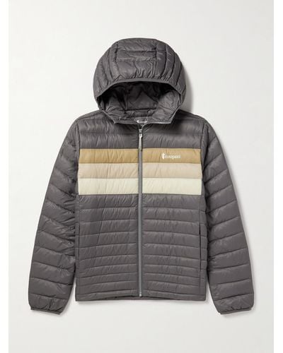 COTOPAXI Fuego Quilted Ripstop Hooded Down Jacket - Grey