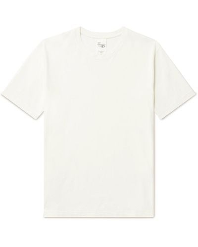 Nudie Jeans Uno Everyday Cotton-jersey T-shirt - White