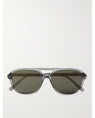 Dior Indior N1I Sonnenbrille mit rundem Rahmen aus Azetat - Grün