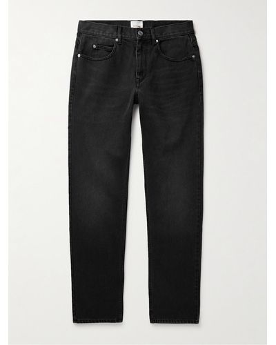Isabel Marant Jack Straight-leg Jeans - Black