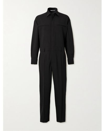 Amazon.com: Men's Jumpsuit Long Sleeve Lapel Cotton Overalls Hip Hop  Streetwear Loose Cargo EN8 Black Trousers Black XS: Clothing, Shoes &  Jewelry