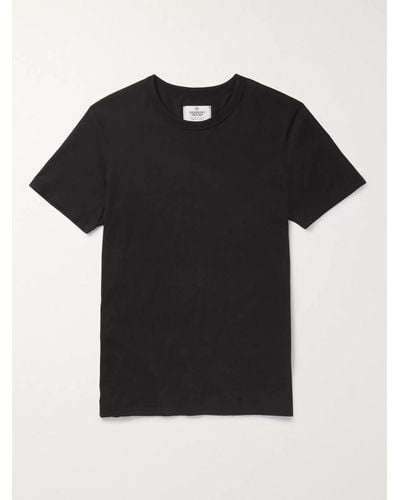 Reigning Champ T-shirt in jersey di cotone ring-spun - Nero