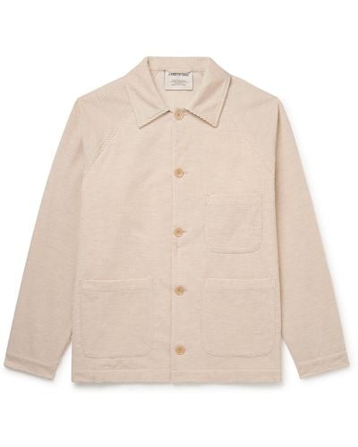 A Kind Of Guise Jetmir Cotton-corduroy Jacket - Natural