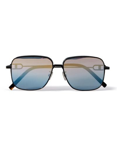 Dior Cd Link N1u D-frame Titanium Sunglasses - Black