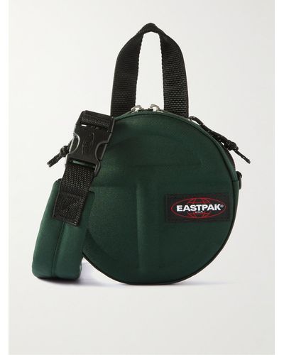 Eastpak Telfar Umhängetasche aus Canvas mit Logoapplikation - Grün