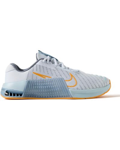 Nike Metcon 9 Rubber-trimmed Mesh Sneakers - Blue