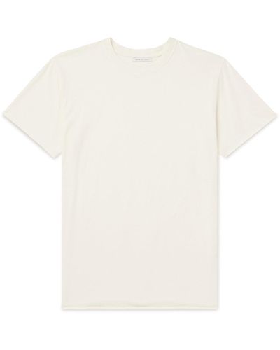 John Elliott Anti-expo Slim-fit Cotton-jersey T-shirt - White