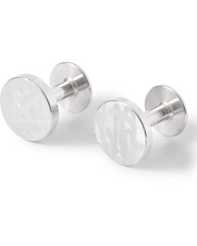 Alice Made This Dot Stainless Steel Cufflinks - Metallic