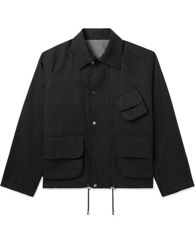 STÒFFA Linen Jacket - Black