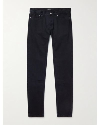 A.P.C. New Standard Straight-leg Jeans - Black