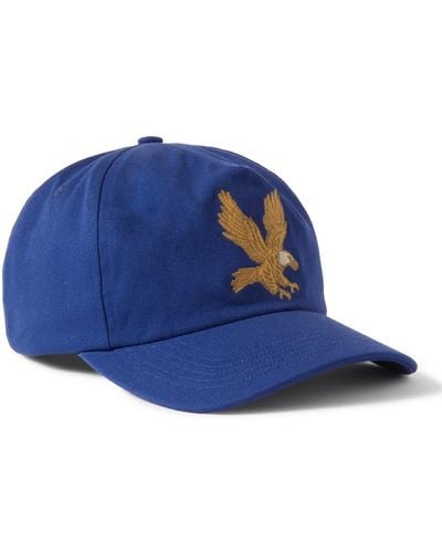 CHERRY LA Golden Eagle Logo-embroidered Cotton-twill Baseball Cap - Blue