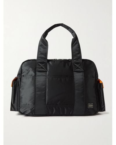 Porter-Yoshida and Co Tanker L Nylon Duffle Bag - Black