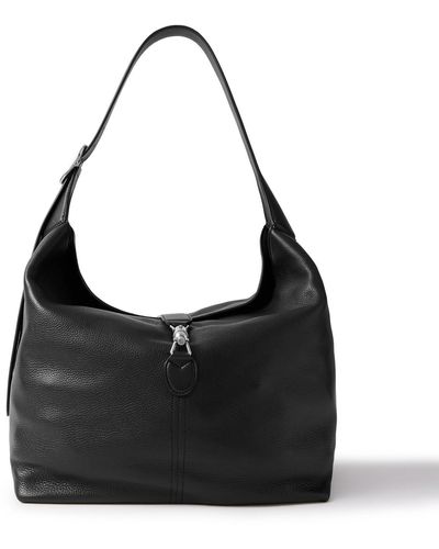 Gucci Jackie 1961 Full-grain Leather Messenger Bag - Black