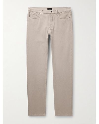 A.P.C. Jeans slim-fit Petit New Standard - Neutro