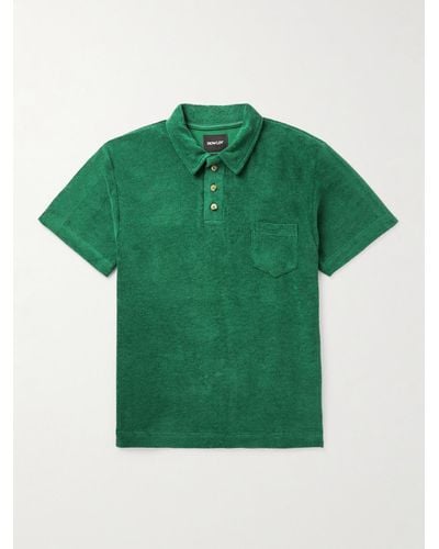 Howlin' Mr Fantasy Cotton-blend Terry Polo Shirt - Green