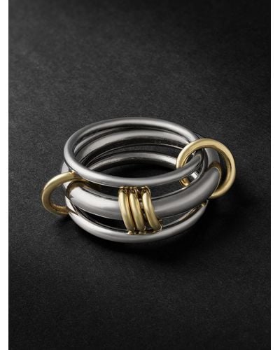Spinelli Kilcollin Gemini Gold Ring - Black