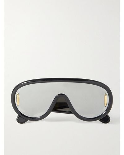 Loewe Paula's Ibiza D-frame Acetate Sunglasses - Metallic