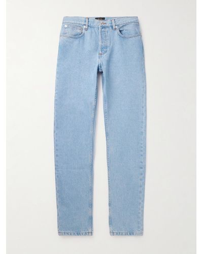 A.P.C. Jeans a gamba dritta Petit New Standard - Blu