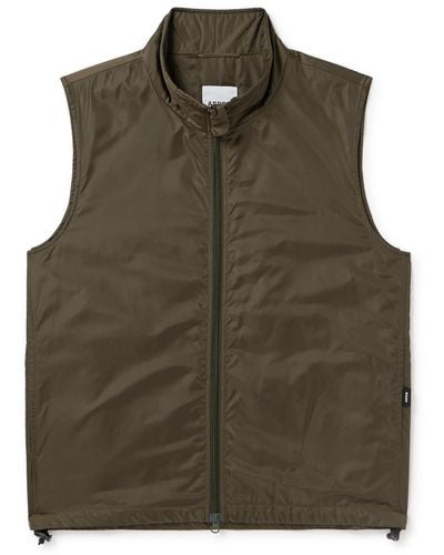 Aspesi Vernes Padded Shell Gilet - Green