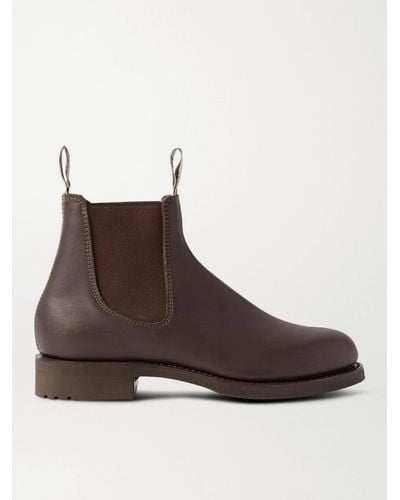R.M.Williams Gardener Whole-cut Leather Chelsea Boots - Brown