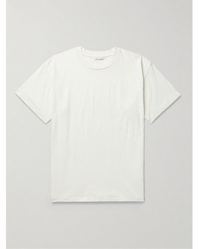 John Elliott University Cotton-jersey T-shirt - White