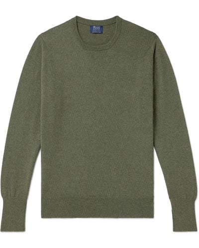 William Lockie Oxton Cashmere Sweater - Green
