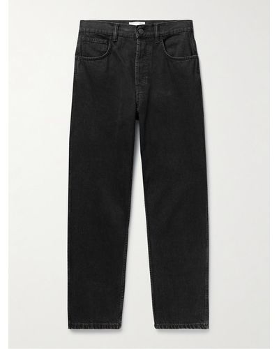 The Row Cortland Straight-leg Jeans - Black