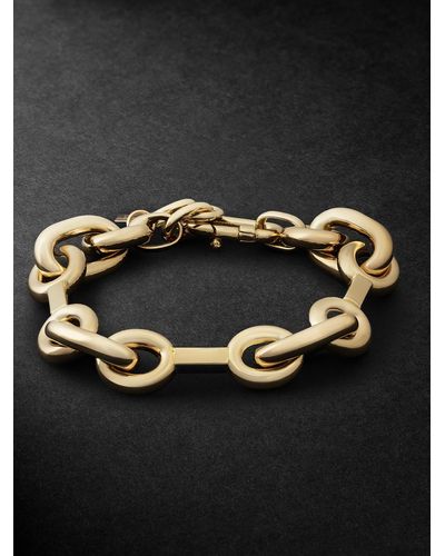 Lauren Rubinski Gold Bracelet - Black