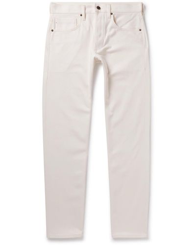 Saman Amel Straight-leg Jeans - White