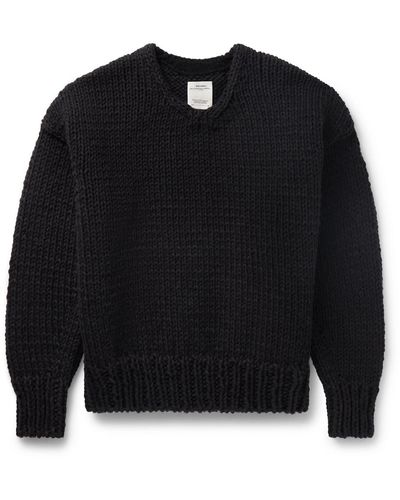 Visvim Wool Sweater - Black