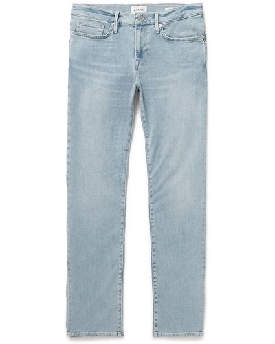 FRAME L'homme Skinny-fit Jeans - Blue