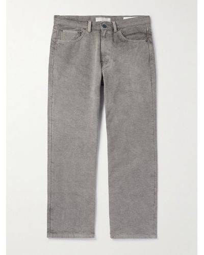 Our Legacy Third Cut Attic Straight-leg Jeans - Grey