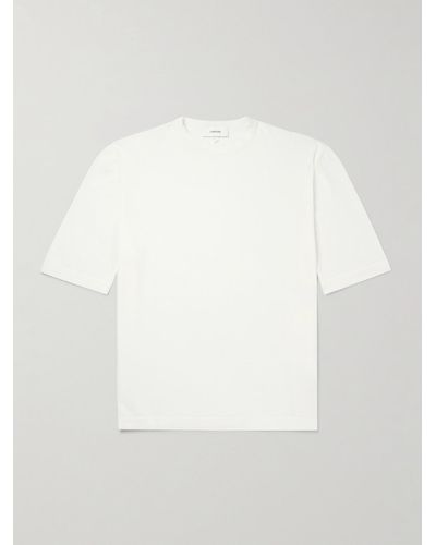 Lardini T-shirt in cotone - Bianco