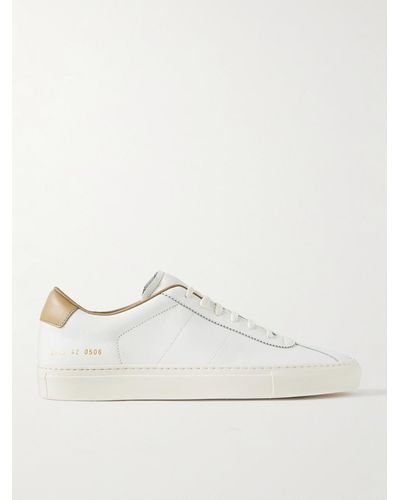 Common Projects Tennis 70 Leather Trainers - Natural