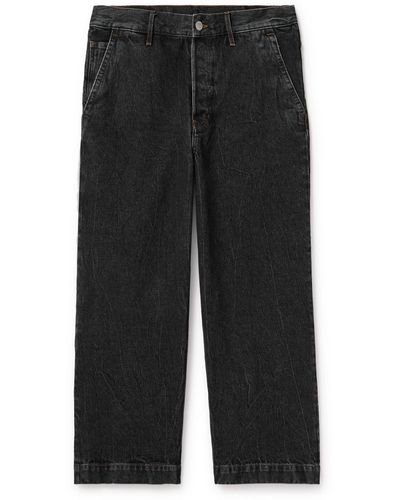 Dries Van Noten Wide-leg Jeans - Black
