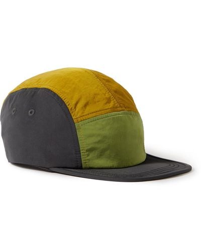 ARKET Recycled Shell Baseball Cap - Yellow