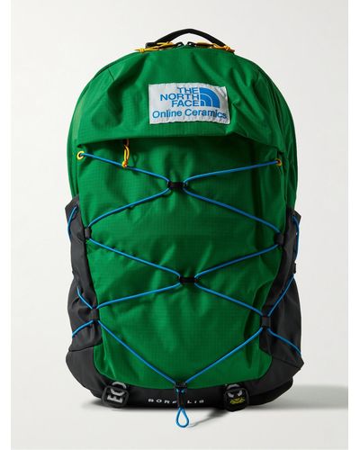 The North Face Online Ceramics Borealis Two-tone Ripstop Backpack - Green