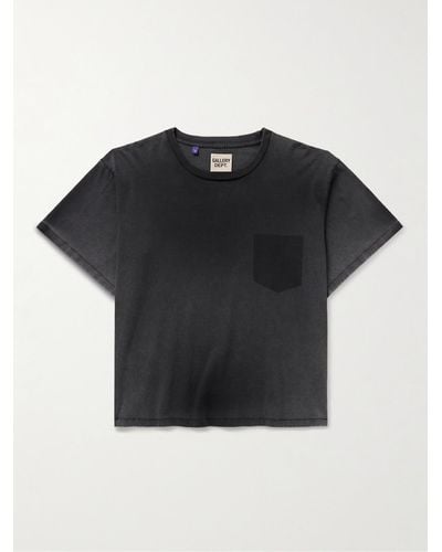 GALLERY DEPT. Boardwalk Cotton-jersey T-shirt - Black