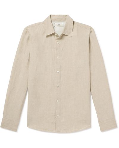 MR P. Linen Shirt - White