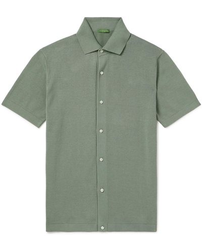 Sid Mashburn Cotton Shirt - Green