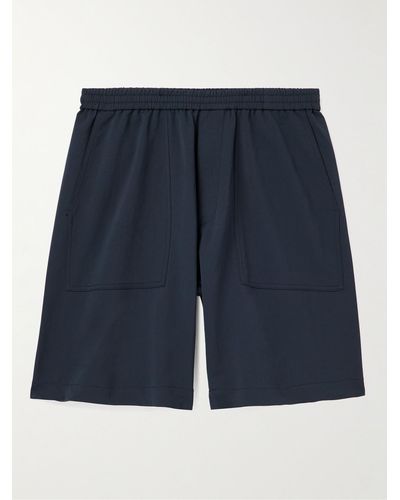 Nanamica Straight-leg Alphadry® Drawstring Shorts - Blue