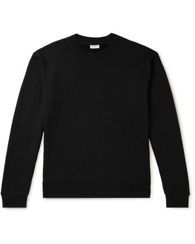 Dries Van Noten Cotton-jersey Sweatshirt - Black