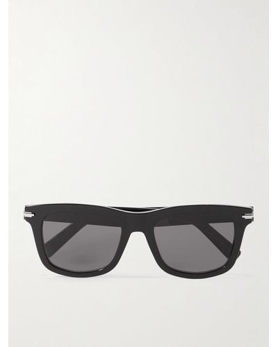 Dior Occhiali da sole in acetato con montatura D-frame DiorBlackSuit S11I - Nero