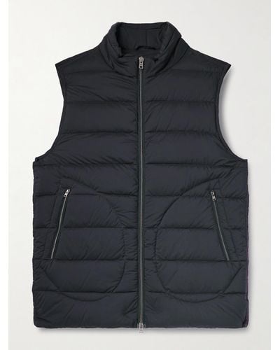 Herno Legend Quilted Shell Down Gilet - Black
