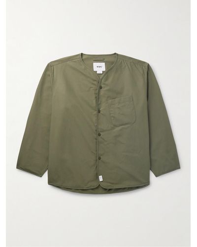 WTAPS Cotton-ripstop Overshirt - Green