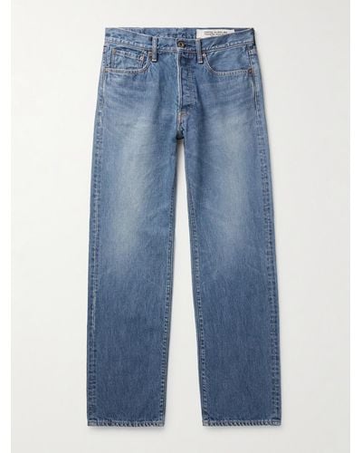 Kapital Jeans a gamba dritta - Blu