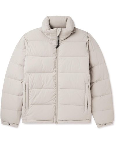 Aspesi Quilted Shell Down Jacket - Natural