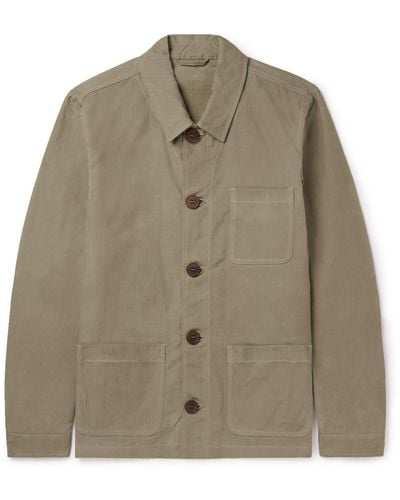 James Purdey & Sons Organic Cotton-ripstop Chore Jacket - Natural