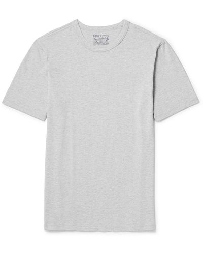 Faherty Sunwashed Organic Cotton-jersey T-shirt - White