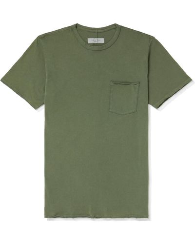 Rag & Bone Miles Organic Cotton-jersey T-shirt - Green